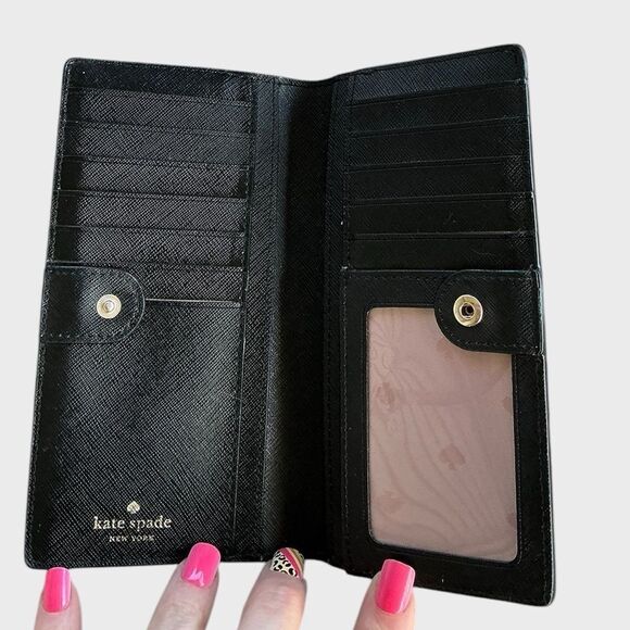 KATE SPADE Long Wallet Safiano Leather - Picture 9 of 10